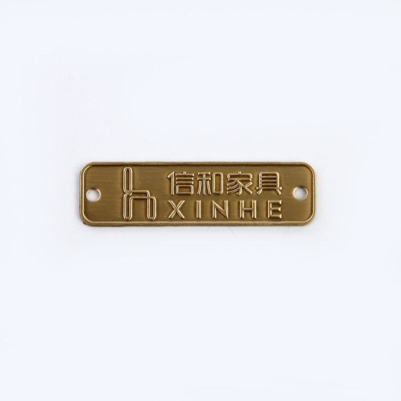 Manufacturer Supplier New Metal Plaques Nameplate Stainless Steel Engraved Logo Name Plates