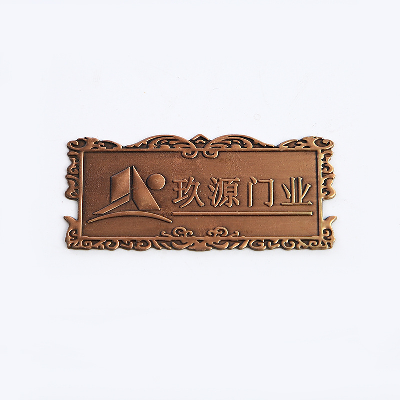 Manufacturer Supplier New Metal Plaques Nameplate Stainless Steel Engraved Logo Name Plates