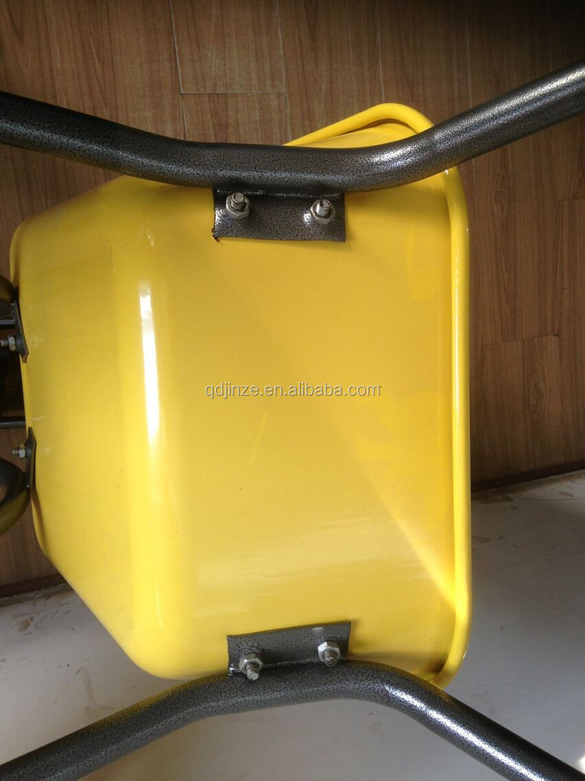 New design metal tray wheelbarrow WB6203 with low price