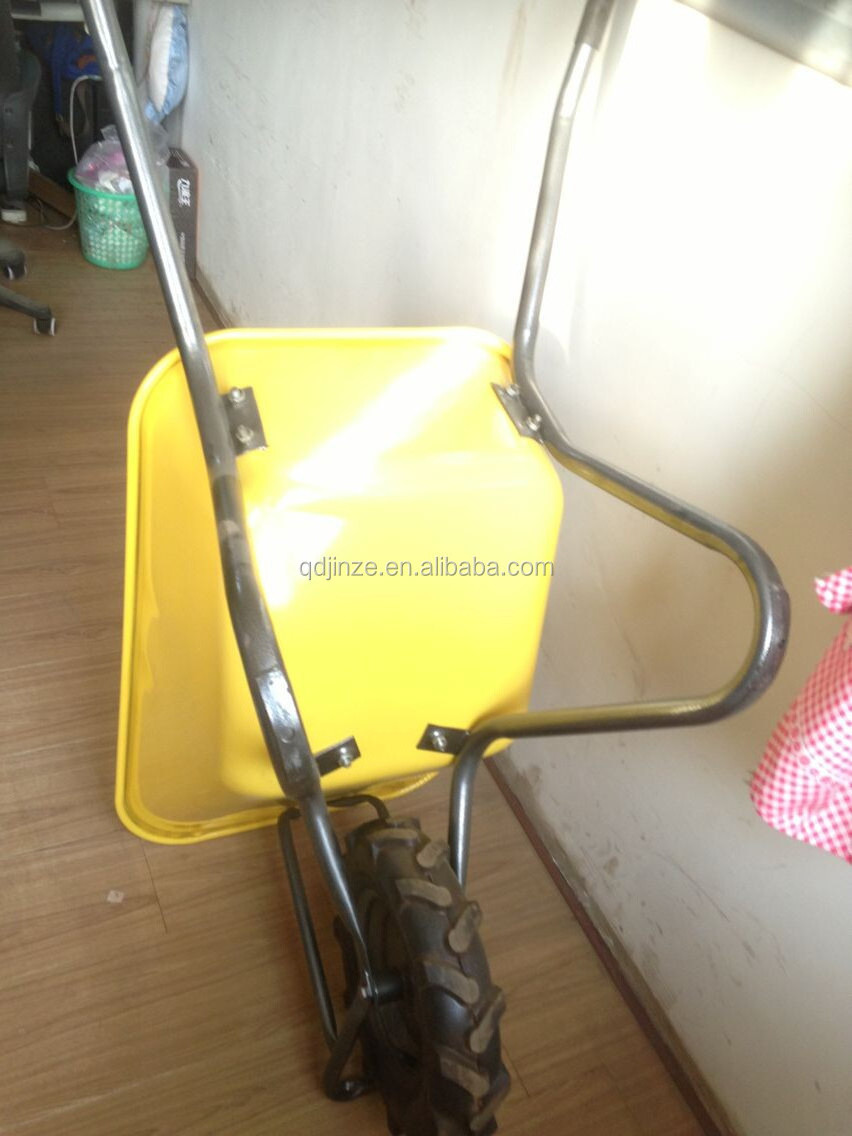 New design metal tray wheelbarrow WB6203 with low price