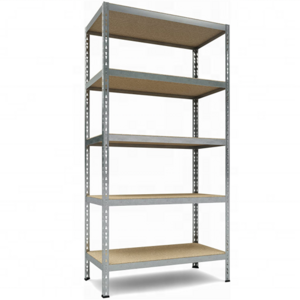 Heavy duty 5-tier garage shelves metal adjustable shelves unit 180x90x45cm