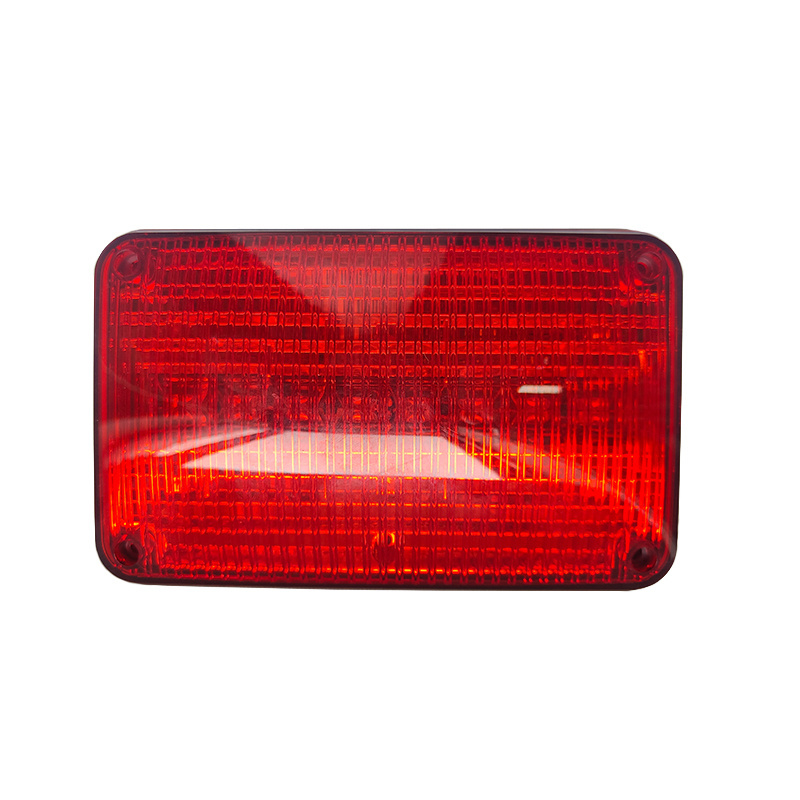 Wholesale 12V 24V ambulance light Emergency Vehicles Flashing Square Warning LED Perimeter Strobe Light