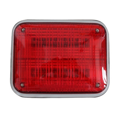 9*7 inches 12V emergency vehicle side marker warning led warning strobe ambulance square lights