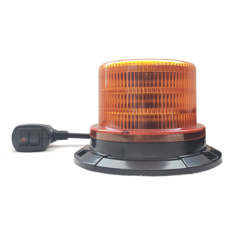 Truck roof R65 amber led rotating warning flashing beacon led light for emergency vehicle