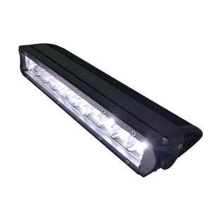 Ultra bright IP67 waterproof 10-30V 6000K Single Row LED off road light bar