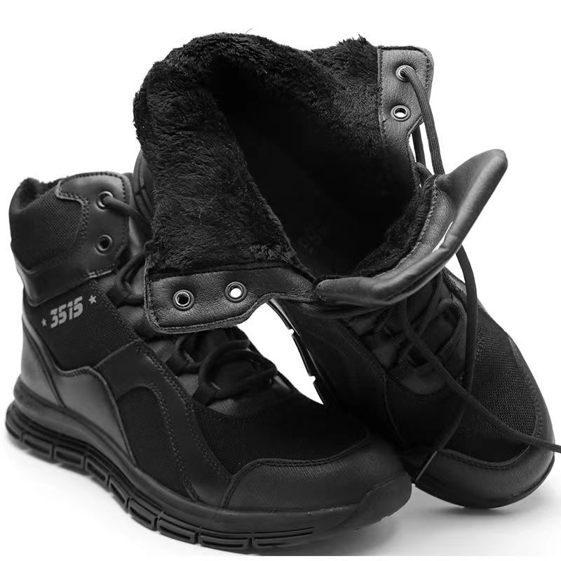 Men's shoes outdoor desert boots high-top tactical boots non-slip wear-resistant cold-proof breathable shock-absorbing