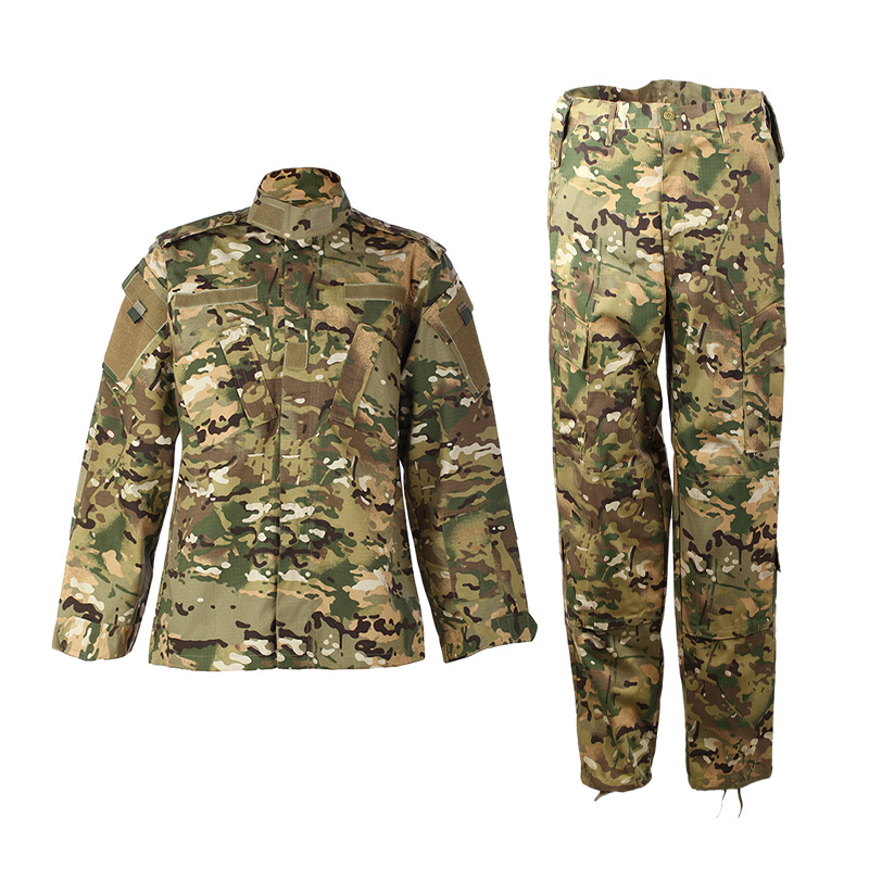 Customized  High Quality ACU Combat Tiger Striped Suit Camouflage Smock Uniform