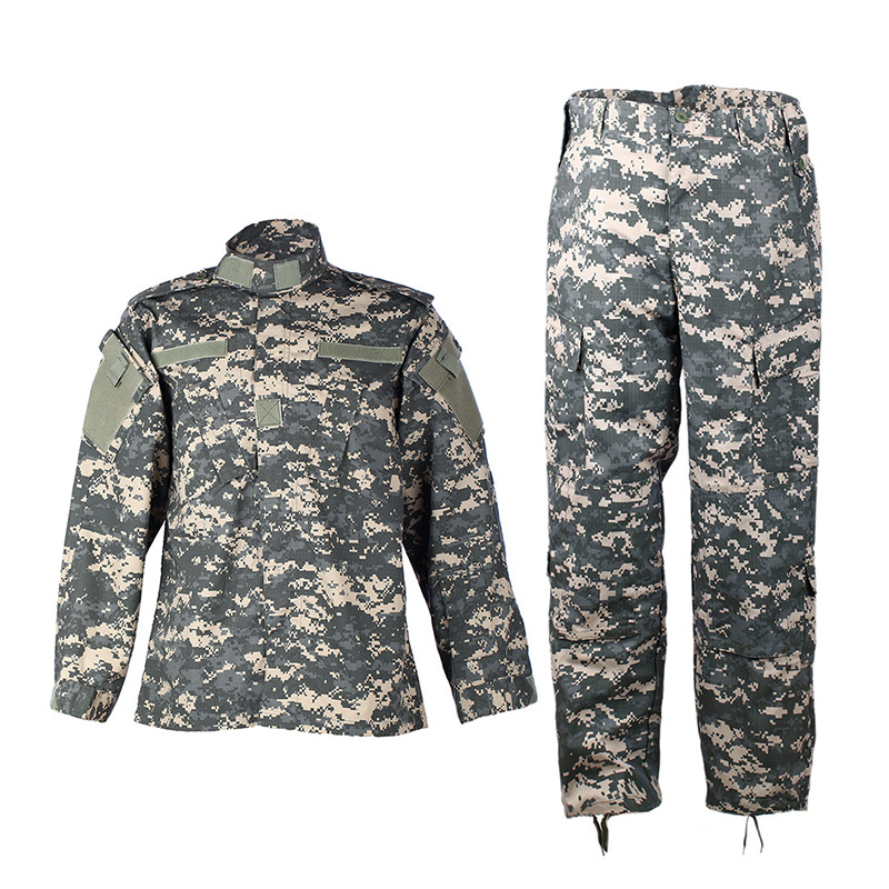 Customized  High Quality ACU Combat Tiger Striped Suit Camouflage Smock Uniform