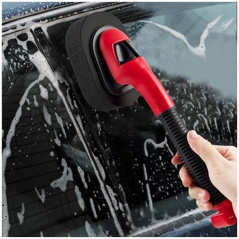 Car Cleaning Wheel Cleaner Brush Car Washing Foam Tire Brush Rim Cleaning Car Waxing Brush