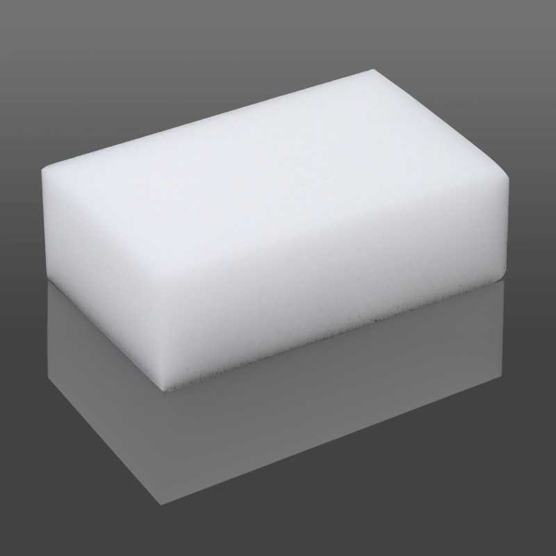 Melamine White Sponge Kitchen and Bathroom Gadget Cleaning Car Washing Magic Sponges Plastic Bag Customized Size