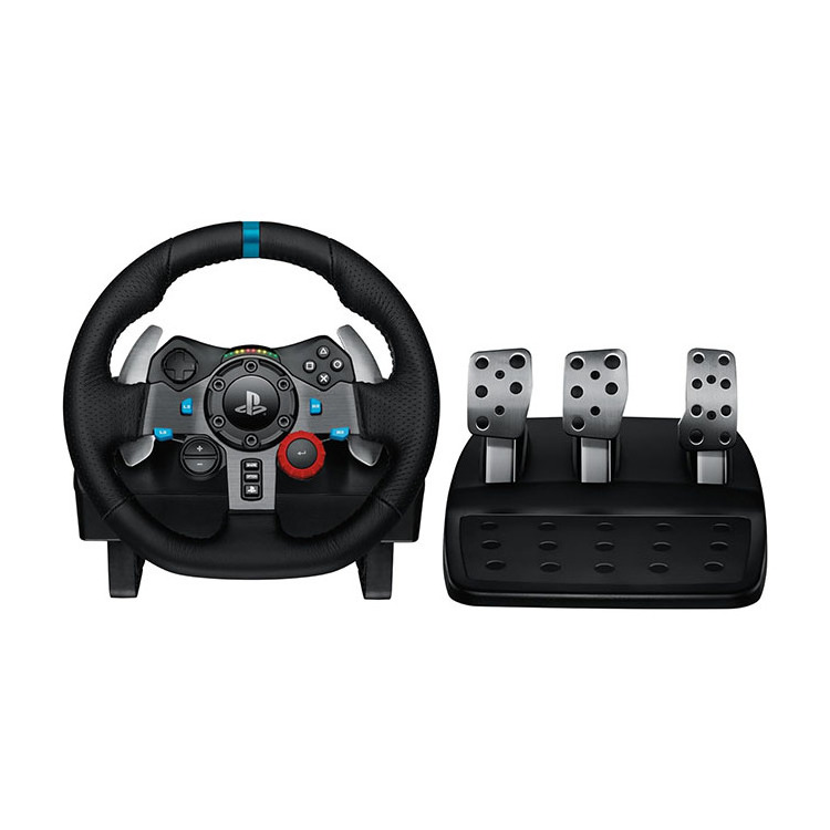 Play Station Volante Customizable Pedals Logitech G29 Racing Steering Wheel Set Cover for PS5, PS4, PC