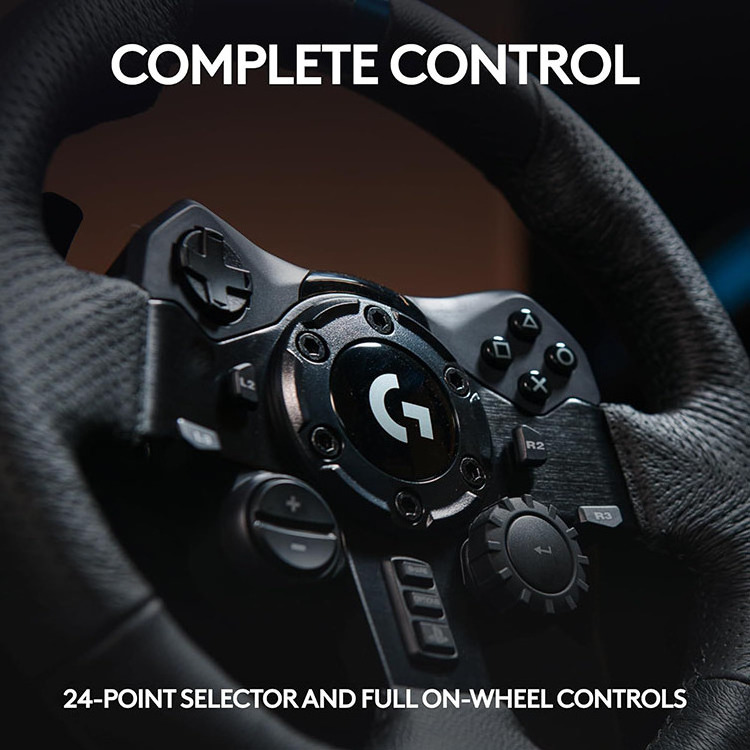 Original Volante Logitech G923 Steering Wheel PS4 PS5 Racing Simulation Game Refi Logitech G923 Racing Wheel and Pedals for PC