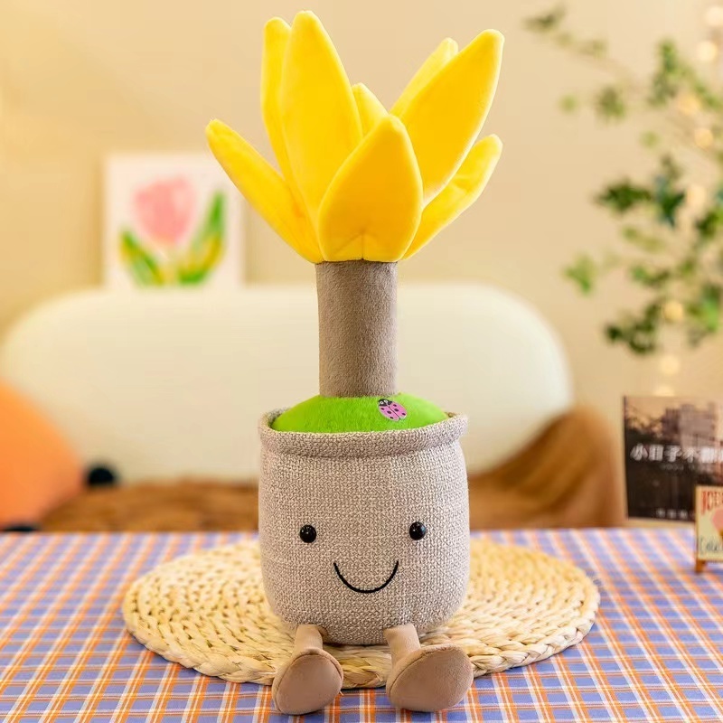 New Design  Plushies Wholesale Cute plant Plush Toys Melody Stuffed Animal Toys For Gifts