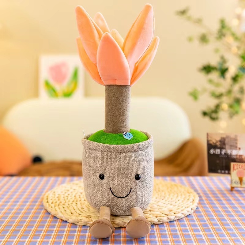 New Design  Plushies Wholesale Cute plant Plush Toys Melody Stuffed Animal Toys For Gifts