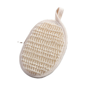 Exfoliating Loofah Sponge Pad, Double-sided Callus Remover Foot Scrubber and Loofa Sponge Scrubber Body Natural