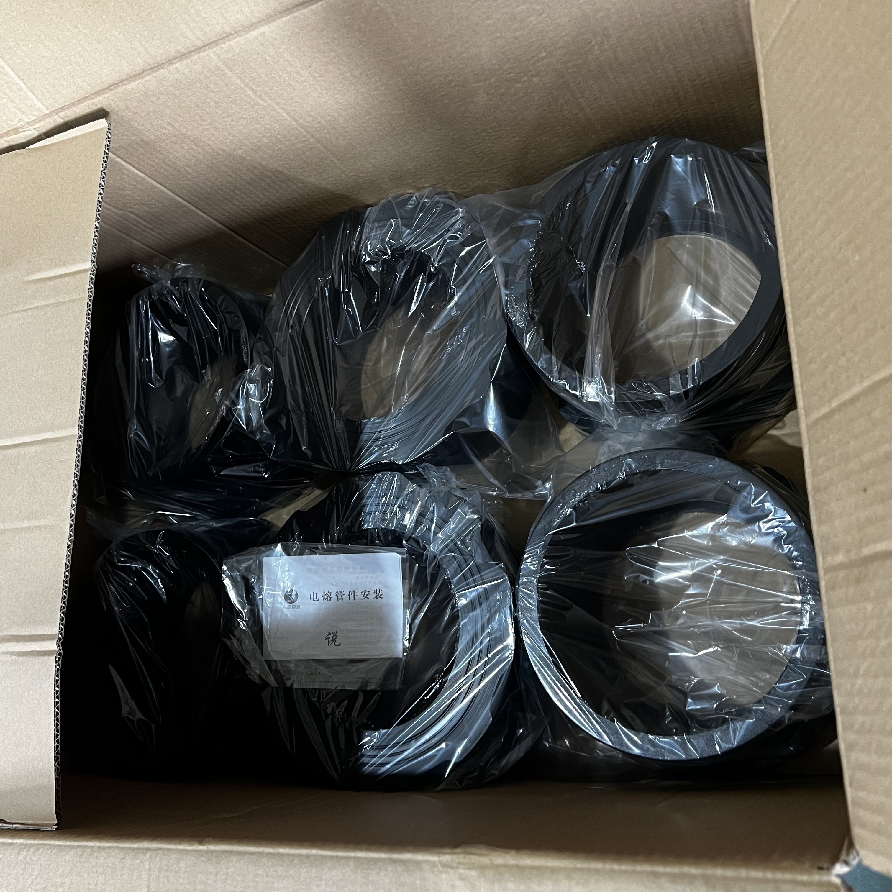 JY high pressure Electro fusion hdpe pipe fittings 250mm pipe connector pipe fittings hdpe