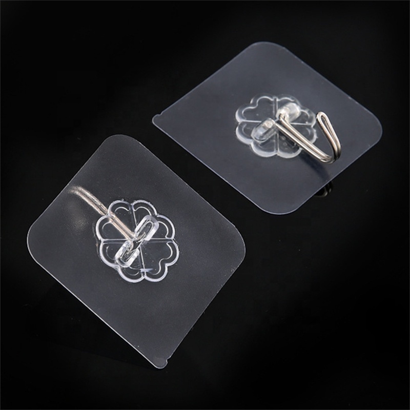 Transparent Strong Self Adhesive Door Wall Hangers Hooks Suction Heavy Load Rack Cup Sucker for Kitchen Bathroom Strong