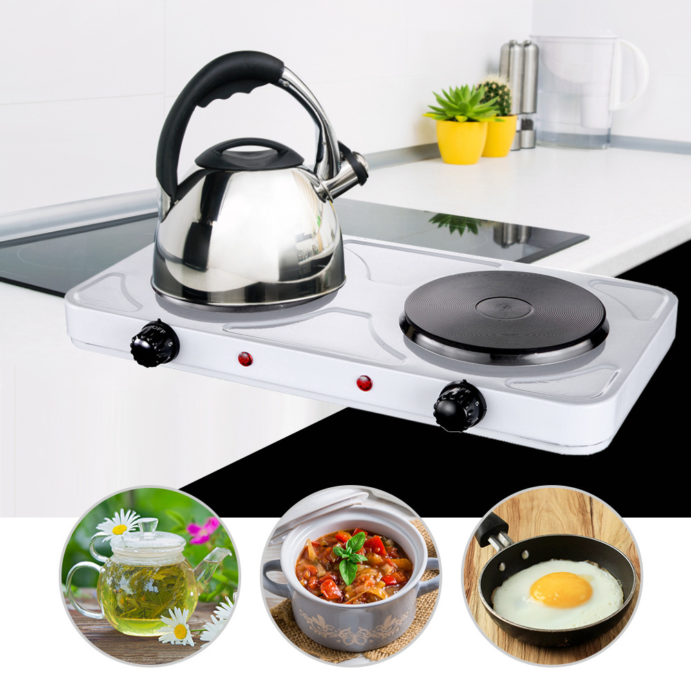 Hot Plate Electric Cooker Cooktop Stove 2 Mouths Electric iron for Cooking Plate 220v Coffee Heater Kitchen Home Appliances