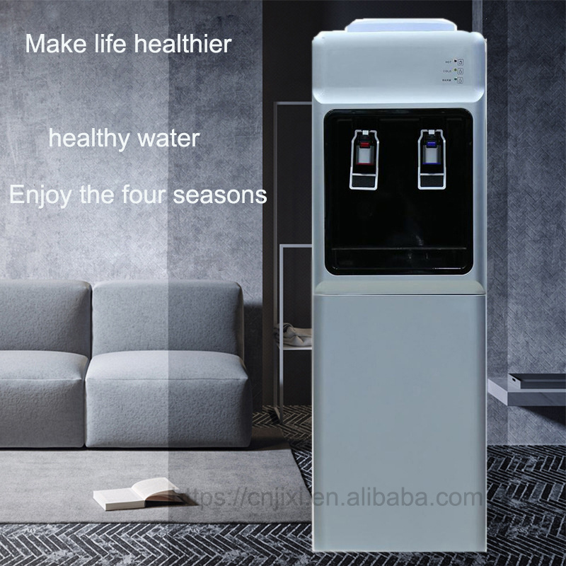 Wholesale Cheapest New Arrival Hot And Cold Compressor Water Floor Standing Water Dispenser With Mini Fridge Refrigerator