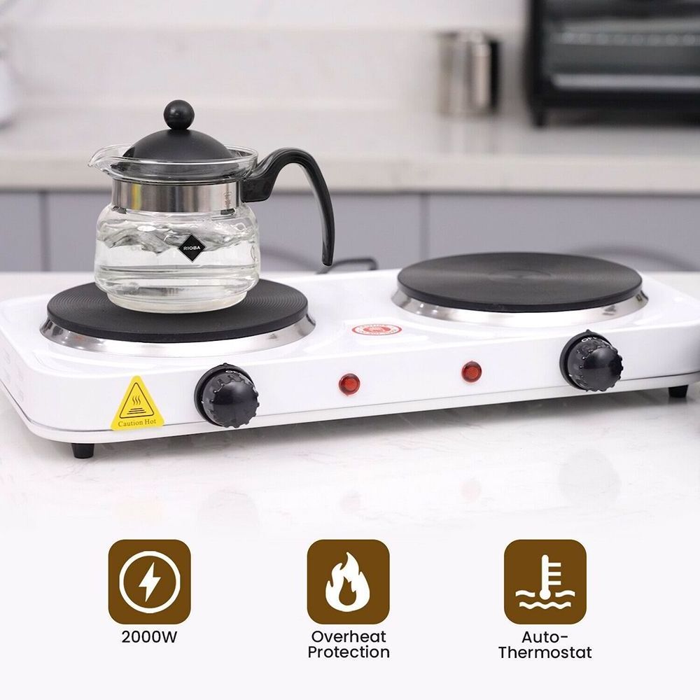 Hot Plate Electric Cooker Cooktop Stove 2 Mouths Electric iron for Cooking Plate 220v Coffee Heater Kitchen Home Appliances