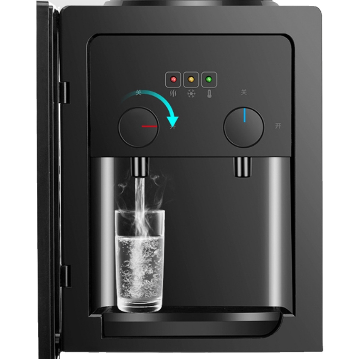 Household and commercial vertical electric water dispenser desktop hot and cold water cooler heater office coffee maker