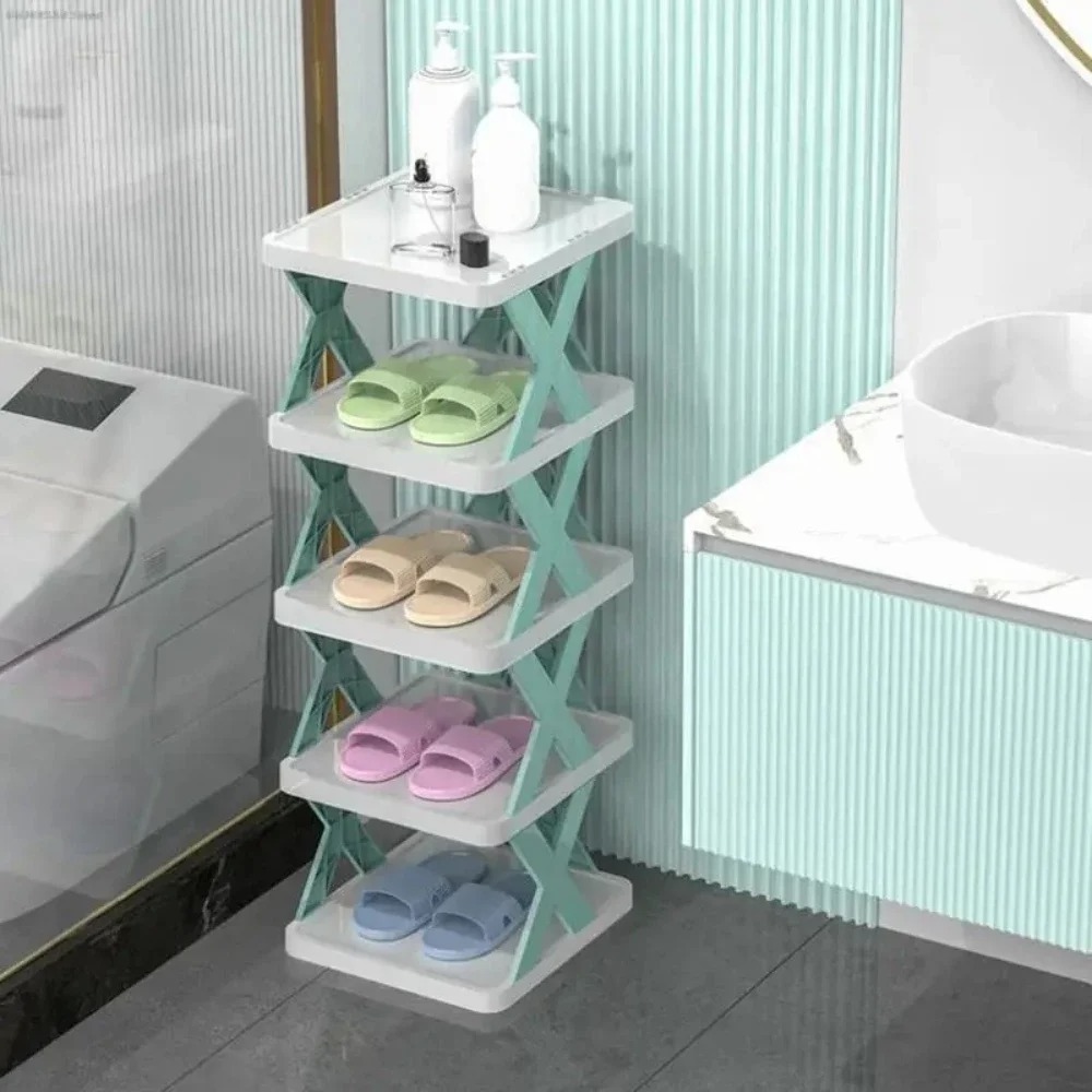 Shoes Racks Storage Organizer Detachable Shoe Racks Saves Family Household Rack Multi Layer Simple Shoes Shelf Color Cabinet