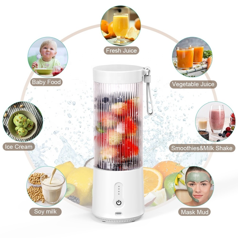 Portable USB Electric Fruit Juicer Handheld Smoothie Maker Blender Stirring Rechargeable Mini Food Processor Juice Cup