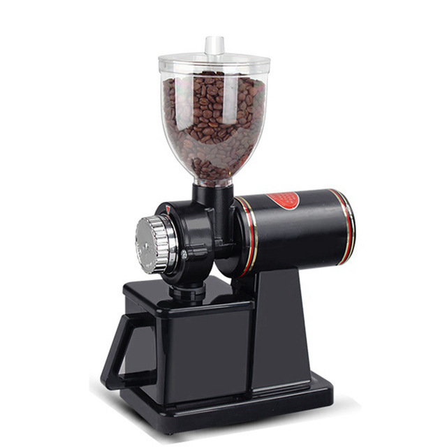 110V220V Stainless Steel Espresso Coffee Grinder Automatic Mill Flat Burrs Adjustable Italian Coffee Grinder Machine