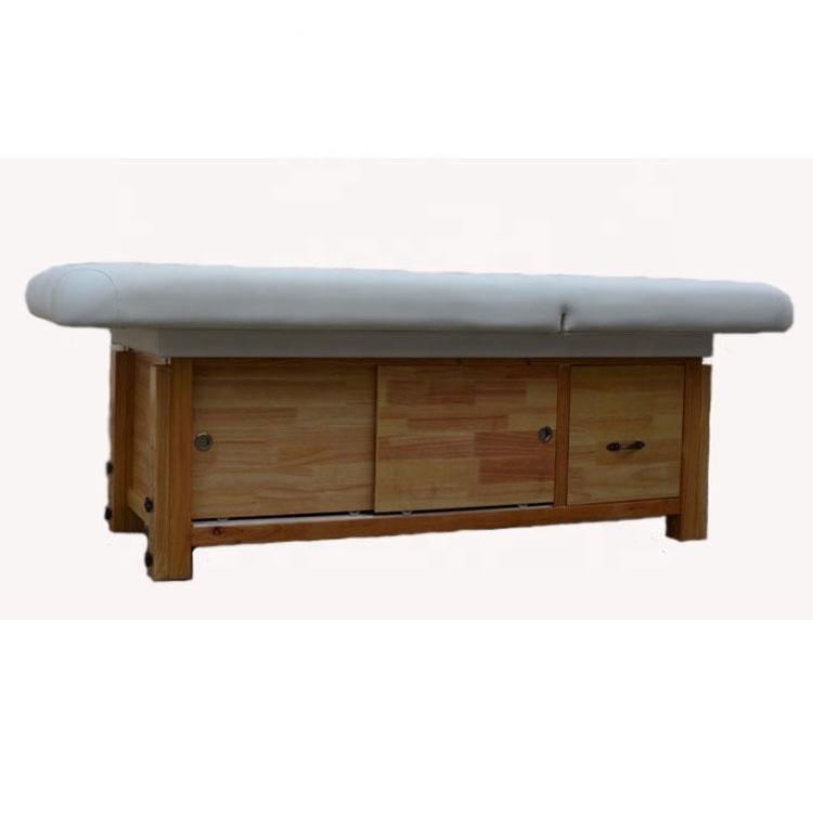 Solid wood massage Table bed  With Face Hole