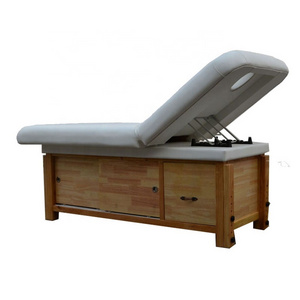 Solid wood massage Table bed  With Face Hole