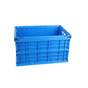 turnover stackable folding Box for covers Transportation vegetables Storage vented Home and car trunk storage