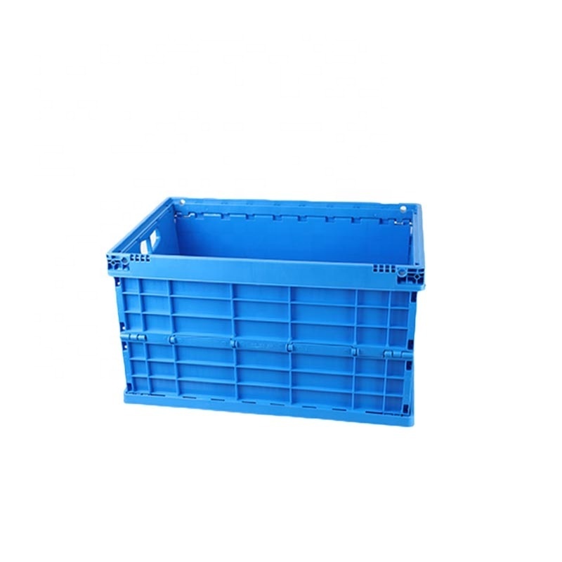 turnover stackable folding Box for covers Transportation vegetables Storage vented Home and car trunk storage