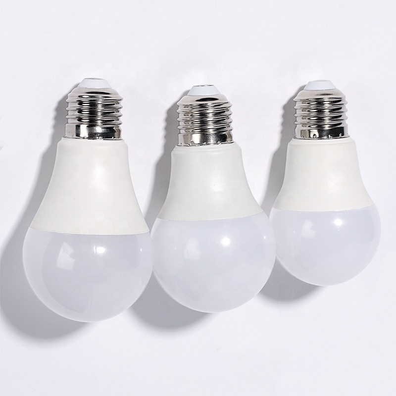 Design 7W 9W 12W 15W 18W E27 B22 Holder Emergency White A60 Led Bulb Suitable For Multiple Places