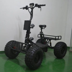 New Arrival 21 Inch Four Wheel Off Road Electric Scooters 2500W*4 Big Power All Terrain Scooter Electronic For Adult