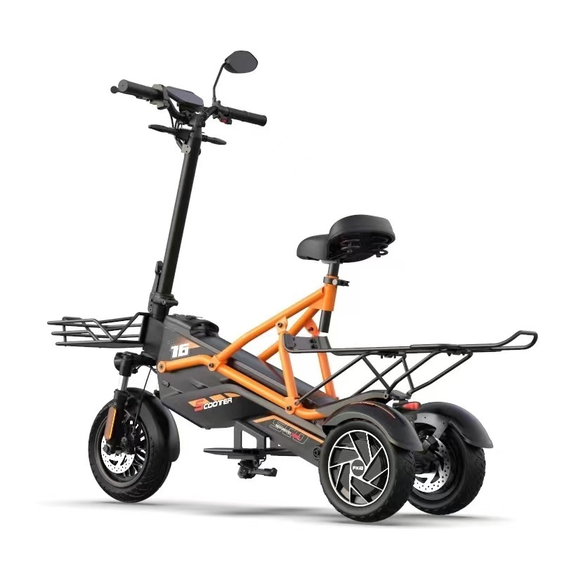 New Arrival 2023 Electric Scooter 1200W 65km Long Range 3 Wheel Mobility Electric scooters Sale Outdoor