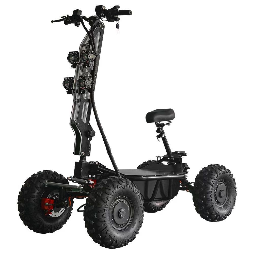 Multi-function Cruiser Four Wheel Electric Scooter 16 Inch Off Road 10000W High Performance Scooters Elect 2023