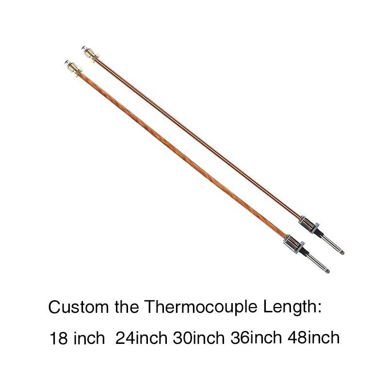 JIALI Universal Thermocouple Fireplace Thermocouple for gas oven