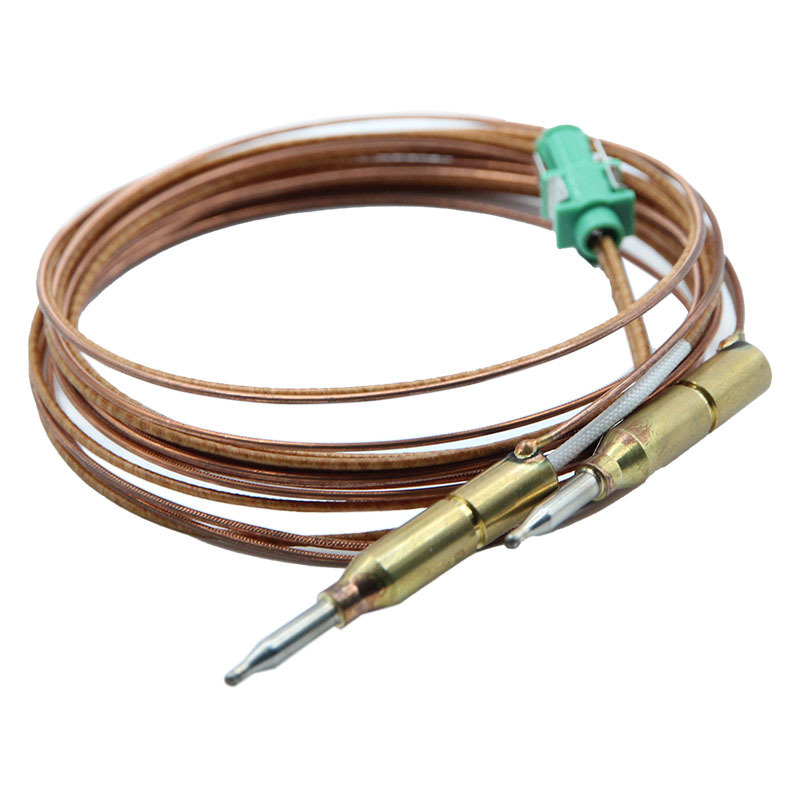 JIALI Gas Fireplace Universal Thermocouple Kit for BBQ Grill Fire Pit Heater Type k Thermocouple