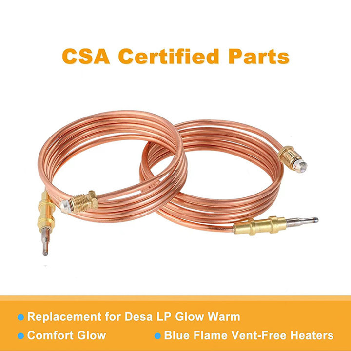 Jiali Wholesale custom spare parts gas pizza oven thermocouple gas fireplace thermocouple