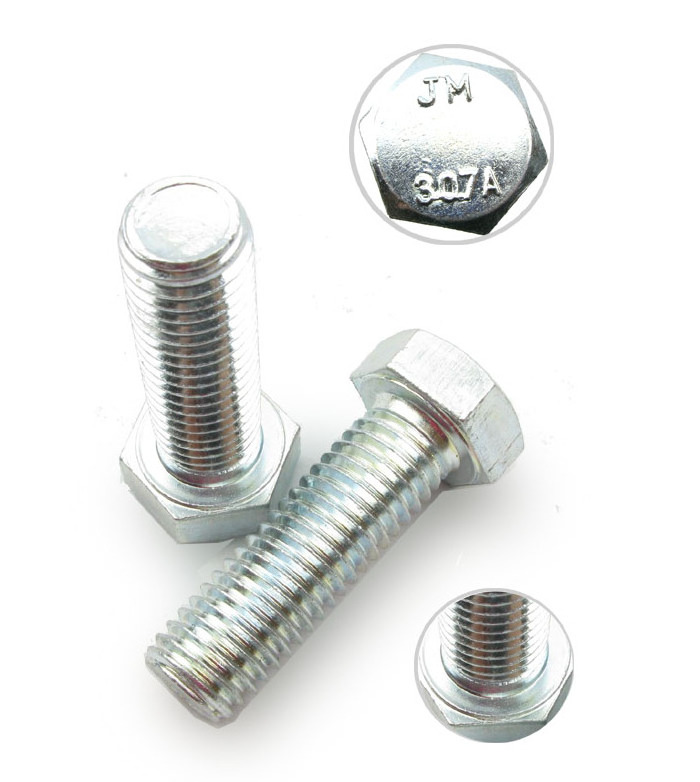 DIN 931 MS M6 Hex Bolts And Nuts