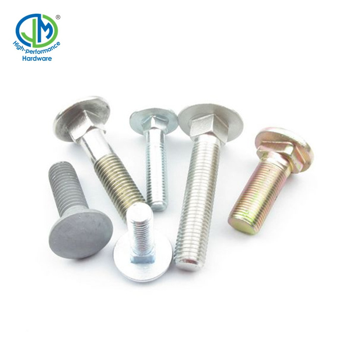 Zinc nickel alloy surface m20 grade 8.8 din 603 carriage bolts