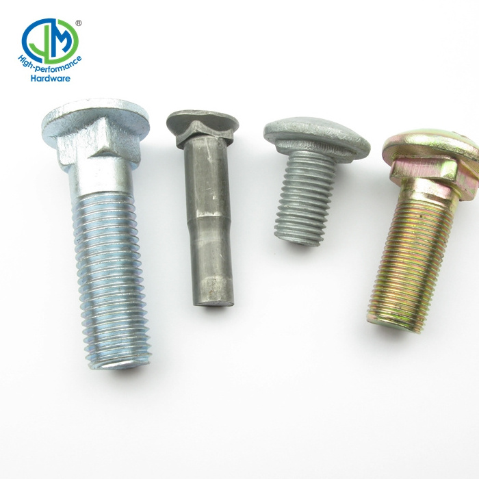 Zinc nickel alloy surface m20 grade 8.8 din 603 carriage bolts