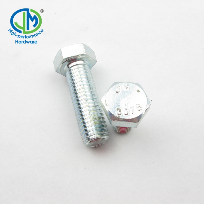 DIN 931 MS M6 Hex Bolts And Nuts