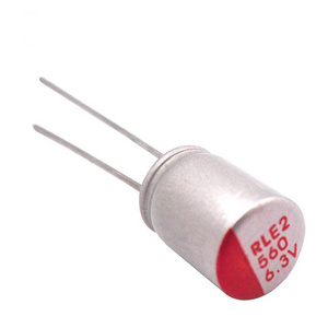 High Quality High Voltage Av Aluminum Electrolytic Capacitor 6.3V 560Uf Capacitors For Fan Regulator