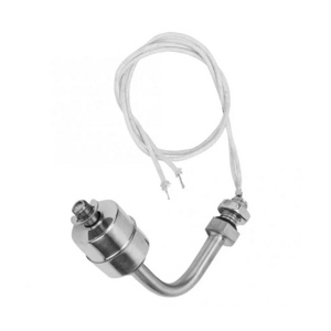 Yike Technology Stainless Steel Float Switch Tank Liquid Water Level Sensor L type for Pool Can 75mm Float Switch Tank