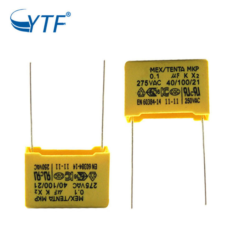 China Manufacturer Welding Machine 0.1uf Factory Price Mkp X2 Capacitor 104k 275v