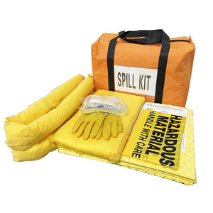 Factory Customizable 25L/30L Yellow Chemical Economy Portable Spill Kit