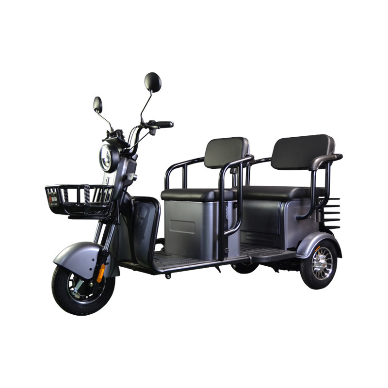 Cargo Tricycle Electric Tricycle for Sale Adult Passenger Car 3 Wheel Foldable Charge Power Mobility Scooter Three Wheel 12V