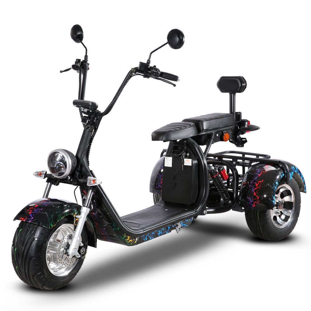 Tricycle electric 3 wheel electric tricycle motorcycle and 3 wheels electric bike with roof electric tricycle