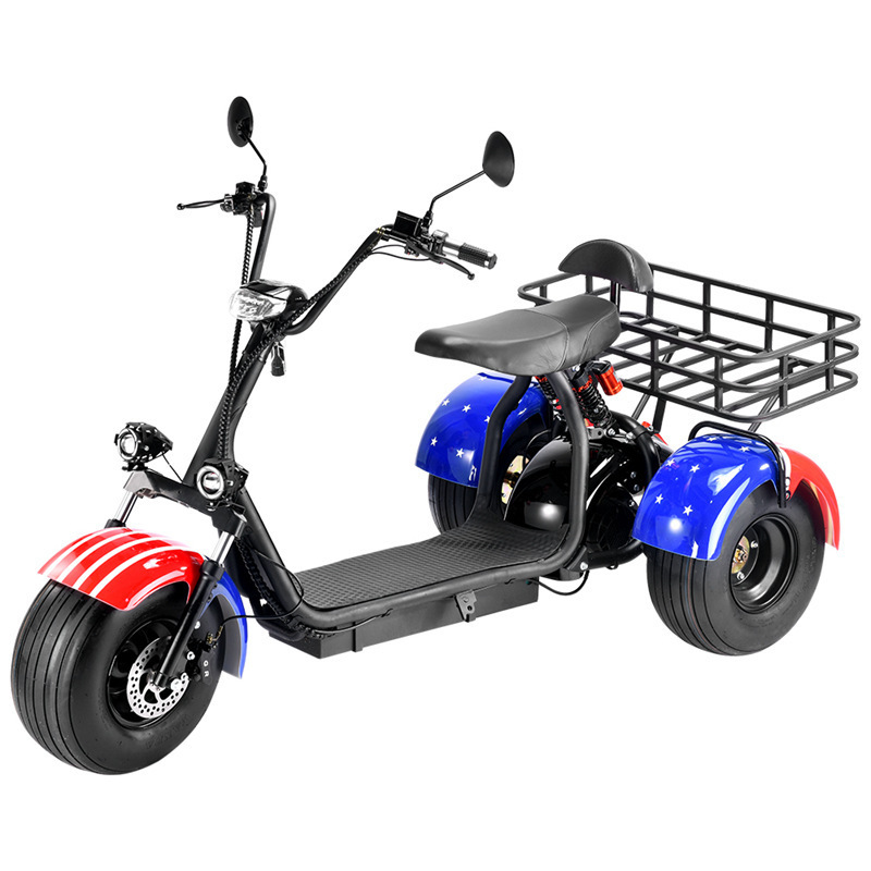 Tricycle electric 3 wheel electric tricycle motorcycle and 3 wheels electric bike with roof electric tricycle